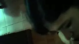 Beautiful Student Delivers Sloppy Handjob Cumshot on Teen Tits