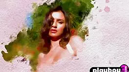 whoa big tits brunette nigo poses sexy in lingerie outdoors showing natural curves and ass 🍑✨