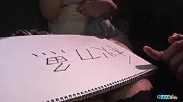 this cute asian bitch deepthroats cocks in backseat with big clit😍