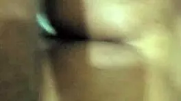 short curvy ebony babe moans in tight doggystyle pounding