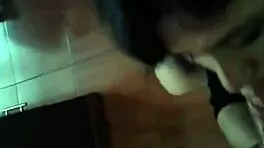 Beautiful Student Delivers Sloppy Handjob Cumshot on Teen Tits