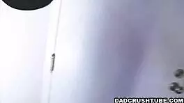 Ike Diezel Catches Natalie Brooks Sucking Huge Mirror Dildo!