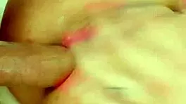 Martina Smerldi squirts wildly as monster cock drives deep into her tight ass during rough doggystyle pounding.