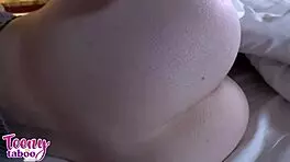 Imagine young Michelle Anthony's wet shaved pussy filled with hot cum after wild ride?