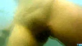 tourists sneak to nudist beach for hidden doggystyle pounding and facial cumshot