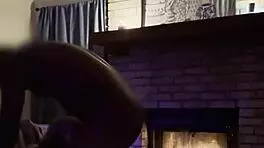 sloppy interracial pounding with wet pussy creampie and big moans 😩💦