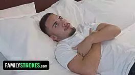 hot babe catches us fucking and begs to join the wild threesome pound!