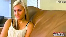 blonde hotties bailey and olyssia share cock and pussy fun