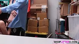 Sexy Penelope Fucked Brutally for Shoplifting Crime!