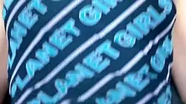 Brazilian big ass babe moans loud on full cock in sheer red