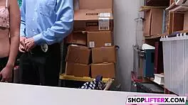 Sexy Penelope Fucked Brutally for Shoplifting Crime!