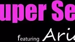 aria valencia's tight pussy creampied after intense ride