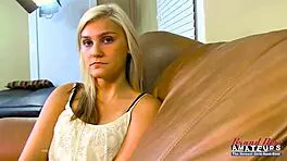 blonde hotties bailey and olyssia share cock and pussy fun