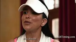 Romi Rain Pounds Kimmy Kimm in Kinky Lesbian Pussy Fingering Lick