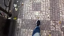 Watch this beauty suck cock deep till hot facial cumshot