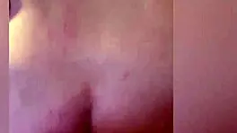 horny teen slut orgasms from doggystyle fucking with buttplug