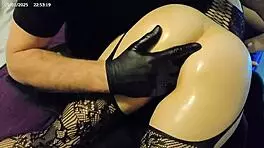 skinny young babe inserts various dildos into tight pussy