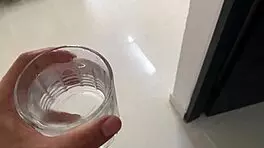 Curvy latina neighbor bends over for dorm doggystyle pounding