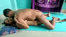 desi indian couple double penetrates pussy and ass in village passion