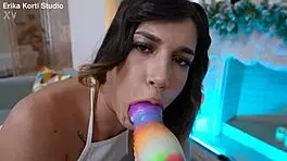 skinny megan love screams as eight cocks triple dpp her perfect body