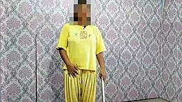 Young Married Indian Bride Fucked Hard Anal Cumshot on Rooftop Ranch