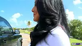 Cougar Milf Devours Cock In SUV Backseat