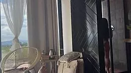 steamy shower play with curvaceous annacherry's big assets glistening wet