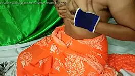 indian hairy pussy gets fucked outdoors at the ranch 💦🐄