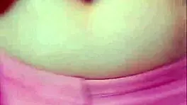 cute pigtail student gropes big tits and pussy post-shower ahegao