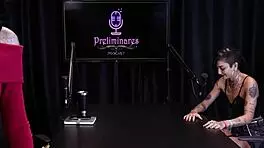 sheer red lingerie tempts as latina redhead strips for outdoor bdsm swingers casting