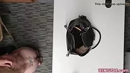 BLONDE TEEN SHOPLIFTER FUCKED HARD DOGGYSTYLE