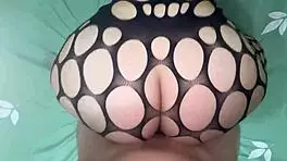 heart pounding pov reverse cowgirl ride with big ass babe in pantyhose