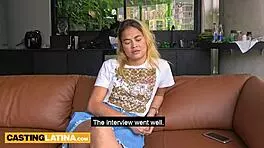 Cute Big Ass Latina Hard Fucked By Huge Friend Casting