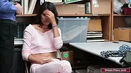 19yo latina thief ready for hard pussy banging punishment?