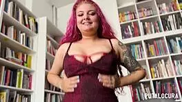 torbe gets ridden hard by busty redhead rebecca after hot interview