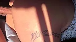 our amateur couple loves early morning creampie sex