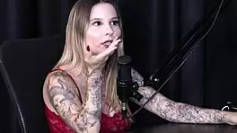 exhibitionist isadora closel flaunts enormous tits confessing wild past carnival tease