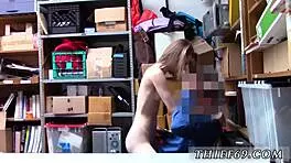 Chubby Big Boob Teen Caught by Police Uniform Leads to HD Encounter