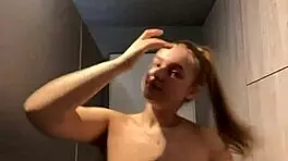 whoa check out this extreme sloppy public blowjob on monster cock