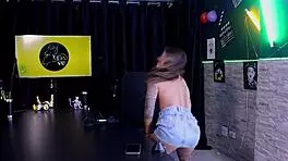 watch this naughty interview full of filthy fun with damiana and vovo moai part 1