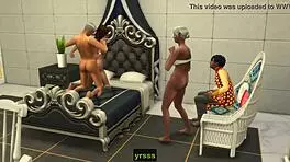 Hey everyone, horny Indian babe gets pounded hard in wild group scene