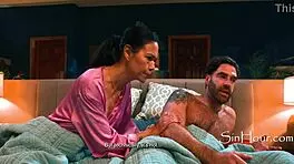 dana vespoli alexia anders bed sharing turns into group frenzy