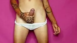 i felt so caliente stroking my big cock in bed 🍆💦🔥