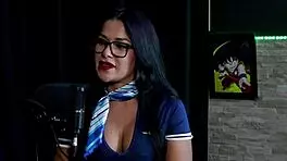 check out this wild interview full of naughty fun with tifany rocha and vovo moai on porn cast brazil part 1 😈