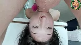 Alexa chains maid teases in provocative pov setup