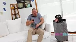 wanna fill this tiny teen pussy with your huge load?