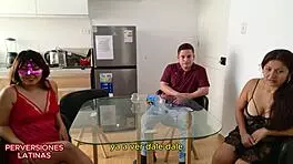 wanna watch real couple swap partners first time experimenting in wild foursome?