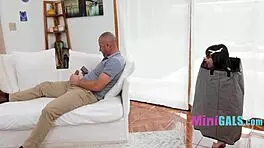 wanna fill this tiny teen pussy with your huge load?