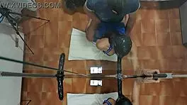 sexy latina milf chokes on monster cock gags deepthroat then rides dildo creampie