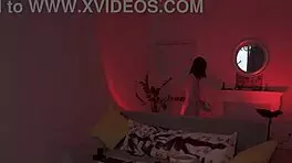 check out my japanese kitsune cosplay solo dildo bts filming